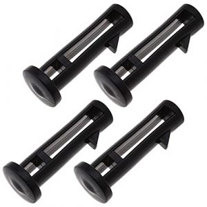 eMagTech 4X Goupilles de Charnière de Couvercle de Poubelle à roulettes 60mmx15mm en Plastique Noir Adaptées aux Poubelles à roulettes Domestiques et Commerciales 50/80/120/240L (eMagTech, neuf)