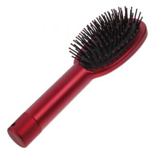CRILSTYLEO Boîte De Rangement Multifonction Pour Peigne Avec Compartiment Secret Accessoire Pratique Et Discret Pour Bijoux Et Brosses à Cheveux Pour Salle De Bain Et Sac à Main Rouge (Yolena, neuf)