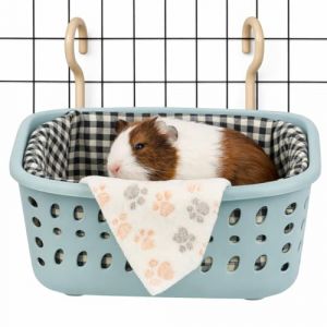 JWShang Hamac pour rat r&eacute;sistant &agrave; la mastication, panier suspendu pour rats avec crochets robustes, accessoires de cage &agrave; rats pour animaux de compagnie pour dormir, hamac s&ucirc;r et confortable pour (Fast Media Ships From USA, neuf)