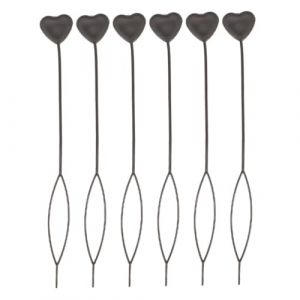 Baluue 6pi&egrave;ces Outil De Tressage De Cheveux Perles De Tresse Kit De Coiffage Tresse De Cheveux Queue De Cheval Outil De Perles Plastique Flexible (Fortune Luck, neuf)
