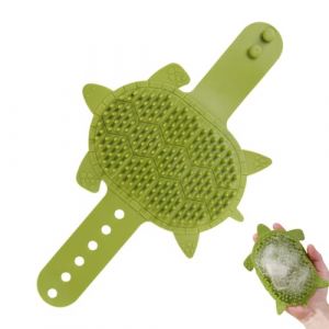 Sucritude Tapis de Toilettage en Silicone pour Chats - Coin de Frottement pour Chat | Brosse de Massage d'Angle à Lanière Silicone Imperméable pour Voyage Maison Extérieur (Sucritude, neuf)