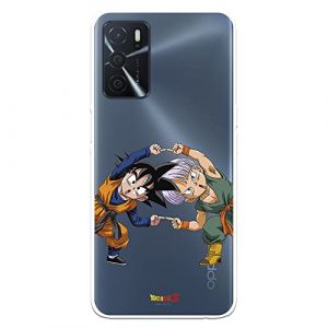 Coque Oppo A16 - A16s - A54s Officiel Dragon Ball Goten et Trunks Fusion Transparente pour prot&eacute;ger Votre Mobile Coque Oppo en Silicone Souple avec Licence Officielle Dragon Ball (La Casa de Las Carcasas, neuf)