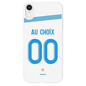 MYCASEFC Coque Football Personnalisable Om Marseille Alcatel 1 en Silicone. Housse de Foot pour Smartphone personnalisée et fabriquée en France en TPU (MyCaseFC, neuf)
