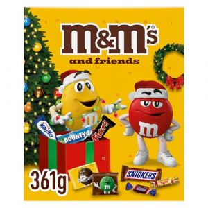 M&M's & Friends Calendrier de l'Avent, 361g (Portugal Essentials - FR, neuf)