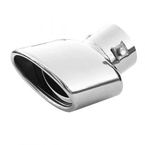 03559750 Universel Embout D'echappement Acier Inoxydable jusqu'a 55mm Chrome (AutAng, neuf)