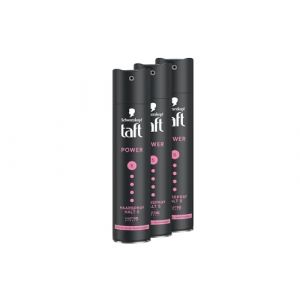 Schwarzkopf Taft Lot de 3 sprays pour cheveux secs et abîmés Cachemire (3 x 250 ml), degré de tenue 5, formule végétalienne* (Zeitburg Schmuck & Uhren, neuf)