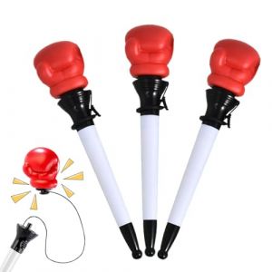 HQRKOTM 3 pièces de stylo rigolo, stylo rigolo fantaisie, cadeau gadget unique pour ami et collègue, forme de poing (HQRKOTM, neuf)