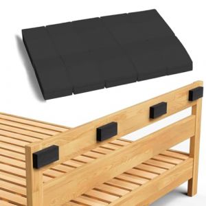 GNHG GMDP 20 Pi&egrave;ces Espaceurs en Mousse Eva Mur,Butoir Porte,Autocollant Protection Murale Lit,Protection Poign&eacute;e De Porte,Butoirs De T&ecirc;te De Lit pour（Noir） (SIMIVIS CARSON, neuf)