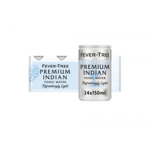 Fever-Tree Eau tonique indienne rafra&icirc;chissante et l&eacute;g&egrave;re, 150 ml, 8 paquets (lot de 3) (total de 24 canettes) (The Marvellous Group, neuf)