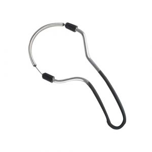 Ressort d'épilation pour le visage pour femme - Outil d'épilation manuel portable - Outil d'épilation du menton et de la lèvre supérieure - Acier inoxydable - Peau lisse - Noir (misppro-us, neuf)