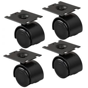 MWEDP Pour Rexair Rainbow Vacuum 40 mm Dolly Roulette / Plaque Assemblée Compatible avec Rainbow Vacuum D4 D4C SE E E2 Series Roulette pour Dolly (lot de 4) (Fast Media Ships From USA, neuf)