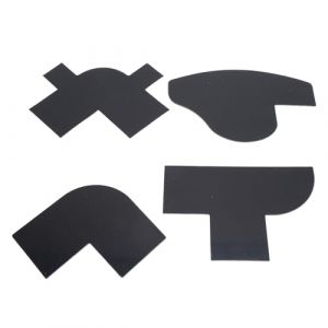 Carte D'amélioration pour Coiffeur, Ensemble Modèles Mise en Forme Barbe ABS, Outil Gamme Barbe avec Outils Coiffure pour Toilettage Personnel, Accessoires Coiffure (Lotbysea, neuf)