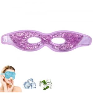 Masque Yeux Froid Cernes, Masque des Yeux Gel,Mask Visage Froid,Réutilisable,Mask Eyes Réfrigérant en,masque froid visage,masque nuit, Masque Compresse Chaud et Froid,illumine la peau (violet) (9suYzi, neuf)