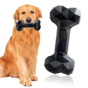 SAVOSWEET Os a Macher pour Chien Jouet, Jouet de Dentition pour Chien, Jouet en Caoutchouc Noir pour Gros Chien Os, Convient aux Chiens de Moins de 60 Kg (havenlyh, neuf)