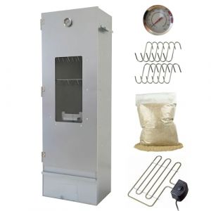 EUROCATCH - Ensemble fumoir - Big One - avec spirale électrique - Thermostat - Moïte de fumée 4 litres (Raven Intl., neuf)