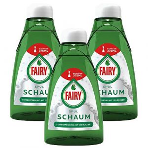 Fairy Lot de 3 flacons de recharge de liquide vaisselle, pour bouteille à pompe de 375 ml (Trinovi, neuf)