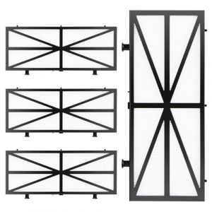 FFyan 9991422-R4 Lot de 4 filtres de piscine ultra fins compatibles avec Dolphin DX3, DX4, DX4S, Supreme M3, Apollo, Apolloa Plus, H50 Robot Nettoyeur de Piscine (FFyuan, neuf)
