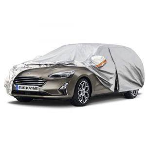 Kayme Bâche Voiture Break Étanche Respirante Compatible avec Ford Focus Sportbreak (2010-2023), 6 Couches Housse de Protection Voiture Extérieur, Contre Pluie Soleil Poussière avec Zip. (kayme car covers shop, neuf)