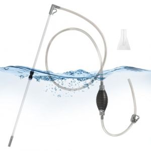 Aquarium Changeur d'eau 3 en 1 Nettoyeur de Gravier pour Aquarium Aspirateur Aquarium avec Siphon Kit Pompe pour Nettoyage Aquarium pour Changement d'eau D'Aquarium et Nettoyage du Sable Filtrant (zhonghongruixiang, neuf)