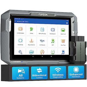 TOPDON Bidirectionnel Scan Tool, ArtiDiag900 Lite Outil de Diagnostic Automobile pour Syst&egrave;me Complet, Scanner pour Voiture avec Test Actif, 8+ Reset, Scanner OBD2 sans Fil pour V&eacute;hicule (TOPDONStore, neuf)