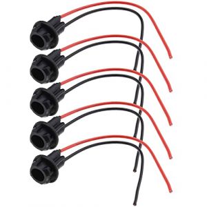 Be In Your Mind 5pcs Ampoule Support de Douille T10 168 194 Support d'ampoule Voiture Ampoule Douille Extension Connecteur pour Voiture V&eacute;lo Camion Remorque Bateau DC 12V (BE IN YOUR MIND, neuf)