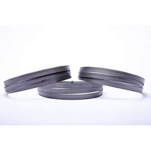 Lot de 3 lames de scie &agrave; ruban, en bi-m&eacute;tal, M42, 1638 x 13 x 0,65 mm, 8-12 dents par pouce (Bandsaegeblattshop, neuf)