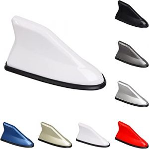 LVTFCO Antenne Voiture Antenne Requin pour Renault Clio 4 3 2 1 Sport Espace 4 2 5 Koleos Duster Clio Scenic, Puissante Am FM Radio Décorer en Forme D'aileron de Requin Accessoire Voiture,F (Secret Dream, neuf)