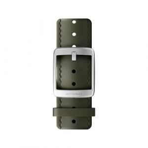 Withings - Bracelet en cuir Premium pour ScanWatch, Steel HR, Steel HR Sport, Move ECG, Move and Steel (Withings France, neuf)