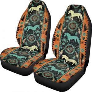 xixirimido Lot de 2 housses de siège de voiture motif attrape-rêves pour homme et femme (JUNYANSTORE, neuf)