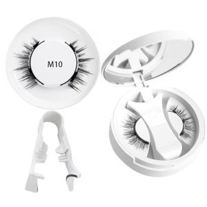 Kit de cils magnétiques, cils magnétiques sans colle,Faux cils cils magnétiques | Kit de cils magnétiques avec étui magnétique, faux cils pour débutants en maquillage, amoureux de la beauté (Greatideal, neuf)