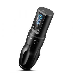 INKin Machine a Tatouer, Soultats Machine Tatouage Course Réglable 2,2-4,0mm et Batteries 1600mAh, Machine à Tatouer de Tatouage pour Débutants et Artistes (INKintattoosupply, neuf)