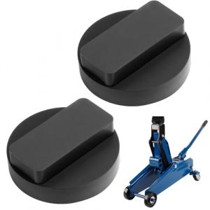 Bloc de Cric en Caoutchouc 2 Pcs, Adaptateur de Cric Jack Pad, Support de Levage pour Voiture, Protection Châssis, Conçu Spécifiquement pour BMW,Housse de cric d'attelage pour,Durable et Antidérapant (RongTianYu, neuf)
