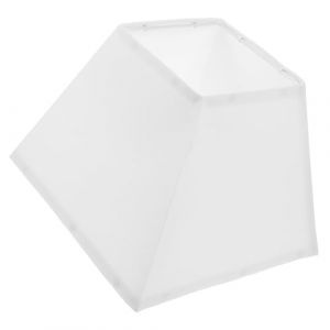 Operitacx Abat-jour En Tissu Amovible Pour Lampadaire Carré Design Élégant Facile à Nettoyer 30x30cm Blanc Accessoires De Décoration Intérieure Remplacement De Lampes Salon (YU SCIELOGY, neuf)