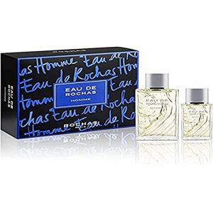 EAU DE ROCHAS POUR HOMME EDT 100 ML + EDT 50 ML SET REGALO (LA GALERIE D'ART, neuf)