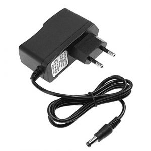 Chargeur d'alimentation 9V 300mA 100V-240V AC vers DC Adaptateur d'alimentation Adaptateur 5.5x2.5-2.1mm UE (akaddy, neuf)