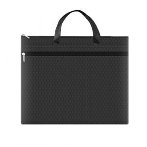 Gorise Sacoche de rangement portable A3 en tissu Oxford avec fermeture &eacute;clair, imperm&eacute;able, pour documents, croquis, art, bureau, &eacute;cole, voyage, affaires, bleu encre (Gorise, neuf)