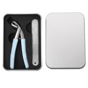 KIXZSAZ Utilisation adapt&eacute;e Pour aux seniors pour les ongles des orteils, r&eacute;sistante et durable, sp&eacute;cialement con&ccedil;ue pour les hommes et femmes, Bleu, + Rouler en bandes (curriculumen, neuf)