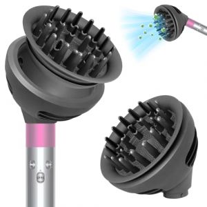 Diffuseur de mise &agrave; niveau Accessoires pour Dyson Airwrap, nouveaux d&ocirc;mes de flux d'air am&eacute;lior&eacute;s et modes de Diffuseur pour Dyson Airwrap HS01/HS05/HS08, embout de diffuseur d'ondes et de boucles (Jegehoyo, neuf)