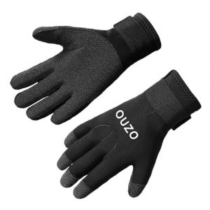 3mm,XXL,Gants De Plongée en Néoprène 3/5MM, Gants De Combinaison Ajustables Et Antidérapants pour Garder Au Chaud, pour La Chasse sous-Marine, La Pêche sous-Marine, Le Surf Et Le Kayak (WYYHAA, neuf)