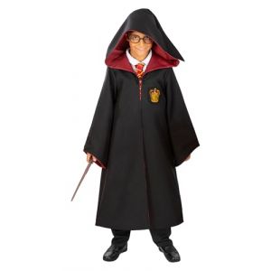 Funidelia Tunique R&eacute;plique Officielle Harry Potter Gryffondor - Diamond Edition pour enfants, Inclut: Cape avec &eacute;cusson brod&eacute;, bo&icirc;te cadeau, Taille 7-9 ans. Tenue pour enfants pour f&ecirc;tes et Carnaval (Funidelia FR-BE-LU, neuf)