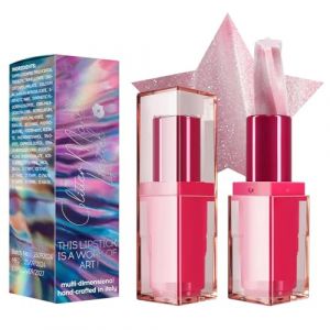 Rouge &agrave; l&egrave;vres brillant pour femme - Rouge &agrave; l&egrave;vres paillet&eacute; - Baume &agrave; l&egrave;vres hydratant - Baume &agrave; l&egrave;vres brillant - Baume &agrave; l&egrave;vres hydratant avec brillant &agrave; l&egrave;vres - Cosm&eacute;tique imperm&eacute;able (qihongHaostore, neuf)