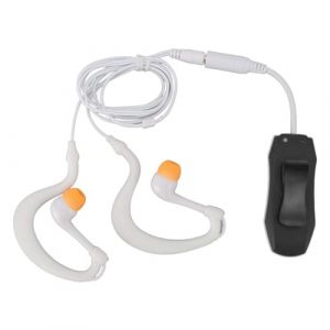 Lecteur MP3 &eacute;tanche pour la Natation, Lecteur MP3 &eacute;tanche IPX8, Lecteur de Musique Rechargeable avec &eacute;couteurs &eacute;tanches pour la Natation, la Plong&eacute;e, la Course &agrave; Pied (8GB) (Linlieja, neuf)