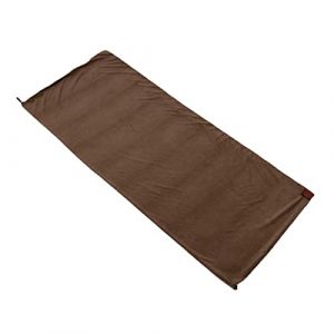 Harilla Doublure de Sac de Couchage en Polaire Polaire Coussin Thermique Drap de Sac de Couchage Chaud Couverture de Camping d'urgence pour h&ocirc;tel randonn&eacute;e, CAF&Eacute; (Harilla, neuf)