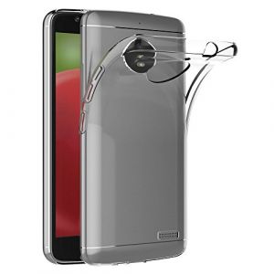 MaiJin Coque pour Motorola Moto E4 (5 Pouces) Etui Housse Protection en TPU avec Absorption de Choc Bumper et Anti-Scratch (XiaoLongXia, neuf)