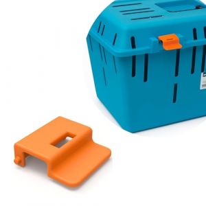 Sintrix Fab Clip de fermeture de rechange jaune compatible avec Pet Caddy I+II & Caddy Compact - Clip de rechange pour bo&icirc;te de transport chat et chien voiture (Sintrix-Fab, neuf)