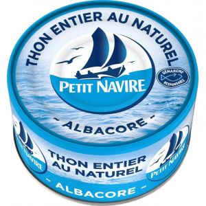 PETIT NAVIRE - Thon Naturel Démarche Reponsable 93G - Lot De 4 (A TA PORTE, neuf)