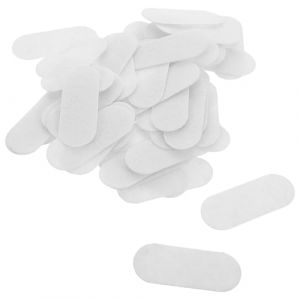 Mikikit 100 pi&egrave;ces Feutres pour Accessoires Cheveux DIY Tampons Feutre Textile Permanent Coussins pour Clips Goutte Eau Kit Fournitures Loisirs Cr&eacute;atifs pour Cr&eacute;ation Barrettes (Famidago, neuf)