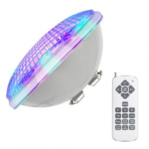 Monsing &Eacute;clairage de piscine PAR56 40W 12V LED &eacute;clairage de piscine suspendu sous-marin remplacement 300W projecteur halog&egrave;ne (RGB) (Monsing, neuf)