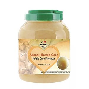 Nata De Coco Go&ucirc;t D'ananas 4kg/Pot - Lot de 1, 2, 3 et 4 pots - Livraison Gratuite France - Exp&eacute;dition depuis France par la st&eacute; Bo Time (2) (Bo Time - Direct Fabricant, neuf)