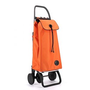Chariot de Course Rolser I-Max MF 4 Roues Pliante - Orange (ROLSER, neuf)
